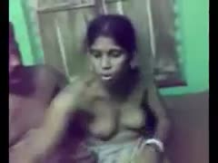A young, amateur, lustful white woman from Mumbai and her lover are captured on video.